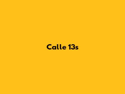 Calle 13's 