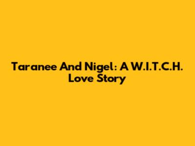 Taranee And Nigel: A W.I.T.C.H. Love Story