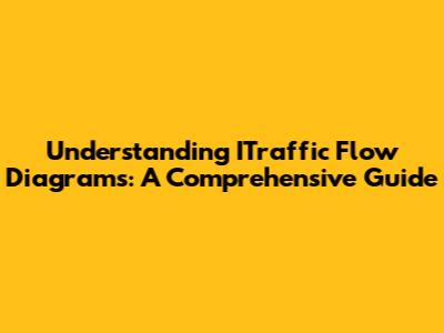 Understanding ITraffic Flow Diagrams: A Comprehensive Guide